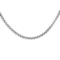 Box Necklace 30 Inches in Stainless Steel 13.90 Grams - Sticky add to cart bar