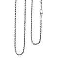 Bali Legacy Sterling Silver Woven Necklace 30 Inches 26.15 Grams - Sticky add to cart bar