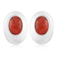 Santa Fe Style Stud Earing in Sterling Silver