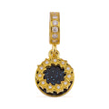 Simulated Diamond The Sky Was Full of Stars Charm in 14K YG Over Sterling Silver 0.30 ctw - Sticky add to cart bar