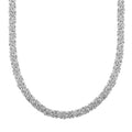 Byzantine Necklace in Sterling Silver 35.20 Grams 20 Inches - Sticky add to cart bar