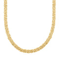 Byzantine Necklace in 14K Yellow Gold Over Sterling Silver 34.90 Grams 20 Inches - Sticky add to cart bar