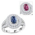 Chairman Vault Collection Certified & Appraised Rhapsody 950 Platinum AAAA Brazilian Alexandrite, Diamond (E-F, VS) (0.89 cts) Ring (Size 6.0) (6.90 g) 1.84 ctw - Sticky add to cart bar