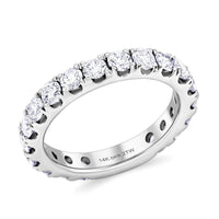 NY Closeout 14K White Gold G-H I2 Diamond Ring (Size 7.0) 4.10 Grams 2.00 ctw