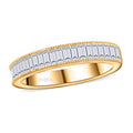 NY Closeout Luxuriant Lab Grown Diamond (SI) Ring in 14K YG Over Sterling Silver (Size 5.0) 0.75 ctw - Sticky add to cart bar