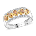 Modani 14K White and Yellow Gold Multi Diamond and White Diamond Ring 1.00 ctw - Sticky add to cart bar