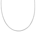 Sterling Silver Rope Necklace 24 Inches 2.90 Grams - Sticky add to cart bar
