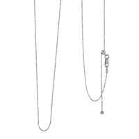 Sterling Silver Chain Necklace 24 Inches 2.60 Grams