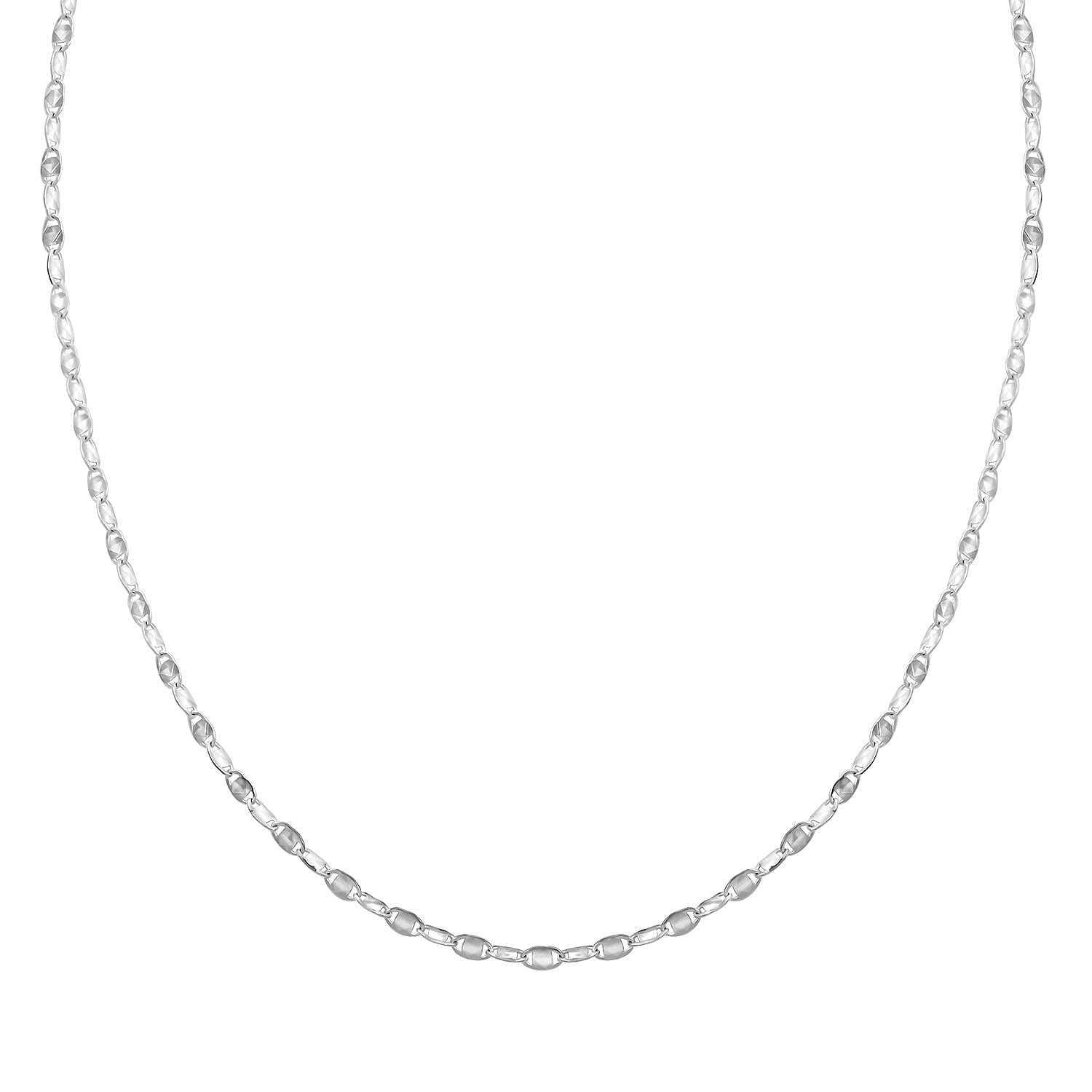 Sterling Silver Necklace 20 Inches 3.30 Grams