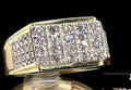 NY Closeout Diamond 1.00 ctw Men's Ring in 10K Yellow Gold (Size  9.0)  7.25 Grams - Sticky add to cart bar