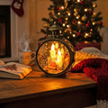 Golden Hanging Lantern Desk Decor with LED Light (7.09"x3.74"x9.85") (3xAAA Not Included) - Sticky add to cart bar
