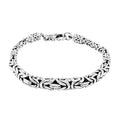 Bali Legacy Sterling Silver Borobudur Chain Bracelet (8.00 In) (32 g) - Sticky add to cart bar