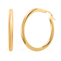 10K Yellow Gold Hoop 3x35mm Earrings 2.40 Grams - Sticky add to cart bar