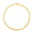 10K Yellow Gold 3.4mm Cuban Bracelet (7.25 In) 1.70 Grams - Sticky add to cart bar