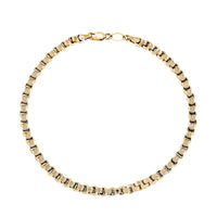 10K Yellow Gold 3mm Alexander Chain Bracelet (8.50 In) 3.90 Grams