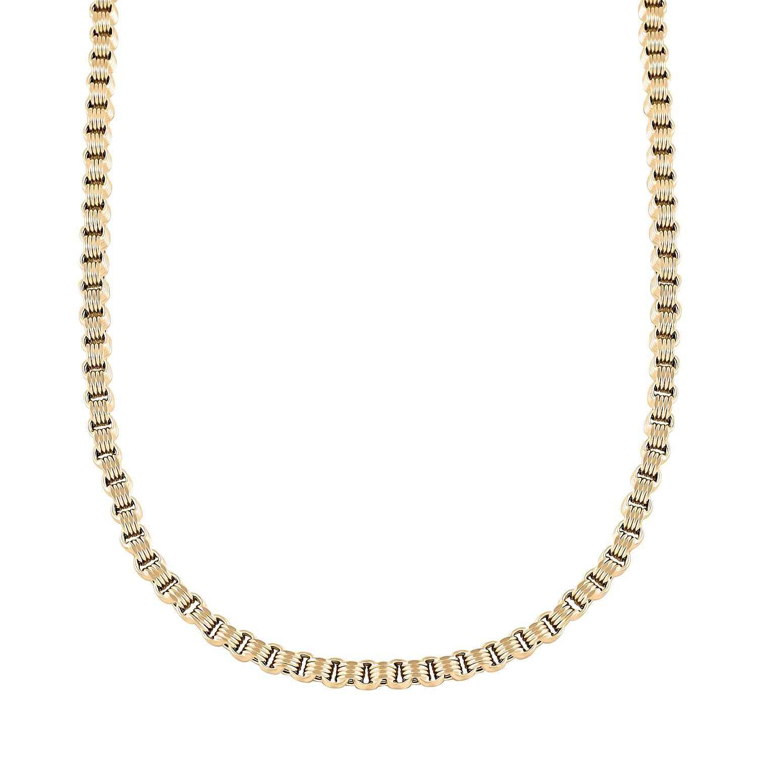 10K Yellow Gold 4mm Alexander Necklace 18 Inches 11.70 Grams