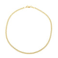 10K Yellow Gold 2mm Cuban Bracelet (10.00 In) 1.30 Grams - Sticky add to cart bar