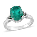 Morganique Quartz, Simulated Champagne Diamond Ring in Stainless Steel (Size 10.0) 3.00 ctw - Sticky add to cart bar
