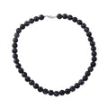 Larvikite 250.00 ctw Beaded Necklace in Sterling Silver 18 Inches - Sticky add to cart bar
