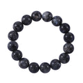 Larvikite Beaded Stretch Bracelet 150.00 ctw - Sticky add to cart bar