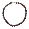 Wave Jasper 250.00 ctw Beaded Necklace 18 Inches in Sterling Silver - Sticky add to cart bar
