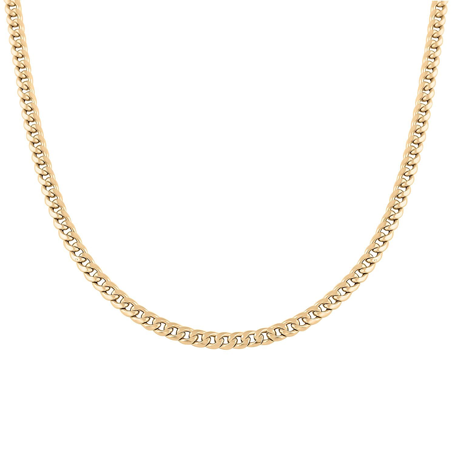 10K Yellow Gold 3.75mm Miami Cuban Necklace 18 Inches 5.70 Grams