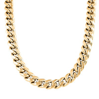 10K Yellow Gold 13mm Miami Cuban Chain Necklace 20 Inches 77.50 Grams
