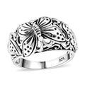 Bali Legacy Butterfly Ring in Sterling Silver 4.15 Grams - Sticky add to cart bar