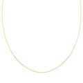 14K Yellow Gold Over Sterling Silver Rolo Chain Necklace 18 Inches 1.20 Grams - Sticky add to cart bar