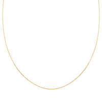 14K Yellow Gold Over Sterling Silver Rolo Chain Necklace 18 Inches 1.20 Grams