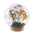 Floral 12 Lamp Head LED Glass Sphere (2xAAA Batteries Not Included) - Sticky add to cart bar