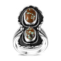 Artisan Crafted Blue Horizon Turquoise 2.65 ctw Ring in Sterling Silver - Sticky add to cart bar
