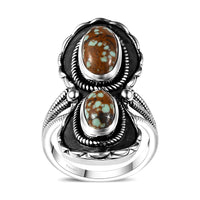 Artisan Crafted Blue Horizon Turquoise 2.65 ctw Ring in Sterling Silver