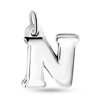 Sterling Silver Initial A Charm (1.50 g)