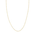 Italian 14K Yellow Gold Over Sterling Silver Popcorn Bombata Chain Necklace 18 Inches 2.20 Grams - Sticky add to cart bar