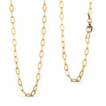 Italian 14K Yellow Gold Over Sterling Silver Drop Star Chain Necklace 18 Inches 4.36 Grams - Sticky add to cart bar