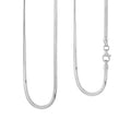 Italian Sterling Silver Diamond-cut Dragon Tail Chain Necklace 20 Inches 4.93 Grams - Sticky add to cart bar