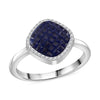 Simulated Blue Diamond