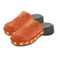 Aerosoles Gingerbread Grommet Detail Clog 10 - Sticky add to cart bar