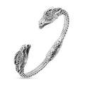 Bali Legay Sterling Silver Dragon Cuff Bracelet (7.0 In) 44 Grams - Sticky add to cart bar