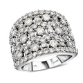 10K White Gold Diamond Ring 6.40 Grams 3.05 ctw - Sticky add to cart bar