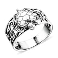 Bali Legacy Sterling Silver Turtle Ring (Size 10.0) (5.38 g) - Sticky add to cart bar