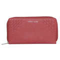 Genuine Leather Weaved Women's Continental Wallet, RFID Protected - Sticky add to cart bar