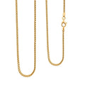 1.5mm Franco Chain Necklace in 22K Yellow Gold 4.0 Grams 22 Inches - Sticky add to cart bar