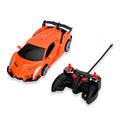 Yellow Remote Transforming Into Robot Car with Headlight (9.45''X4.33"X2.76") (Powered by 3AAA Battery and Remote Control By 2AA Battery not Included) - Sticky add to cart bar