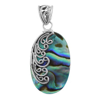 MOP Pendant in Sterling Silver
