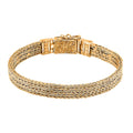 Bali Legacy Vermeil YG Over Sterling Silver Tulang Naga Bracelet (6.50 In) (25.40 g) - Sticky add to cart bar