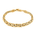 Bali Legacy Vermeil YG Over Sterling Silver Borobudur Bracelet (6.50 In) (29.25 g) - Sticky add to cart bar