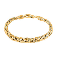 Bali Legacy Vermeil YG Over Sterling Silver Borobudur Bracelet (6.50 In) (29.25 g)