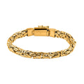 Bali Legacy Vermeil YG Over Sterling Silver Borobudur Bracelet (7.25 In) (41.50 g) - Sticky add to cart bar